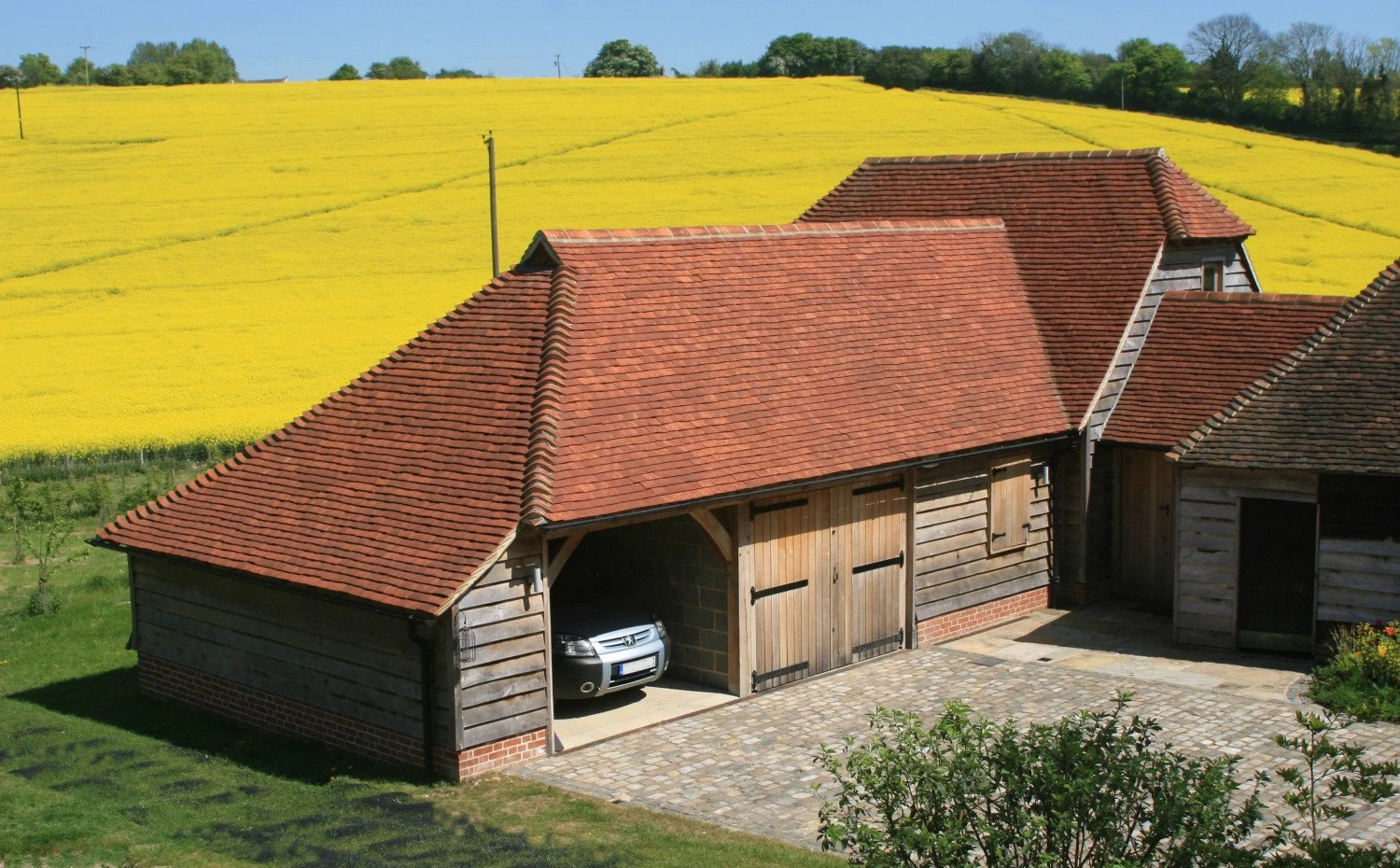 Oak Frame Garage Buildings