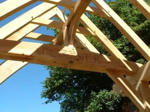 Oak Pergolas for Gardens and Courtyards