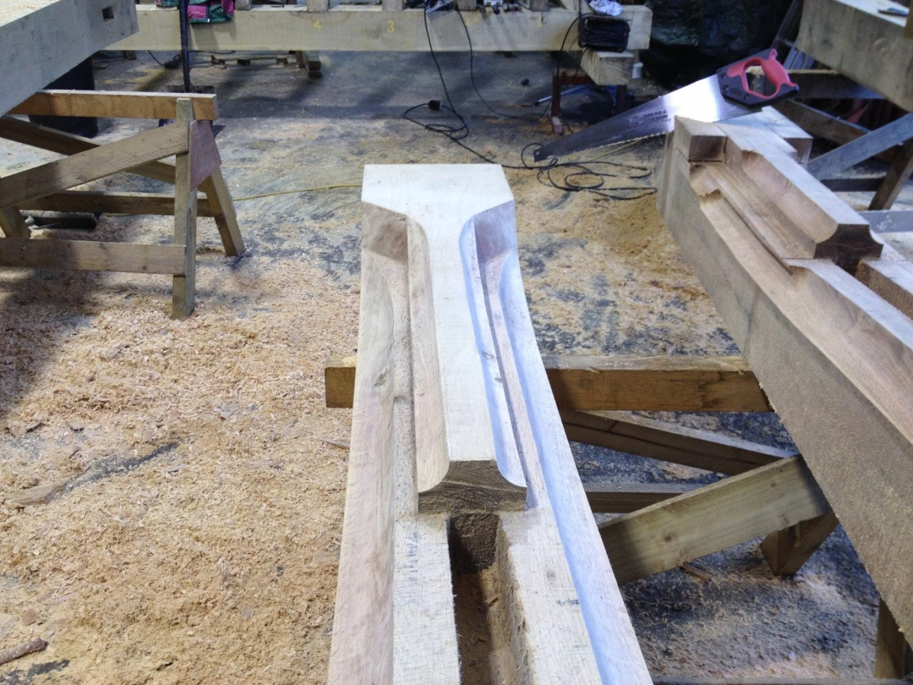 New Oak Framed House Gets Underway